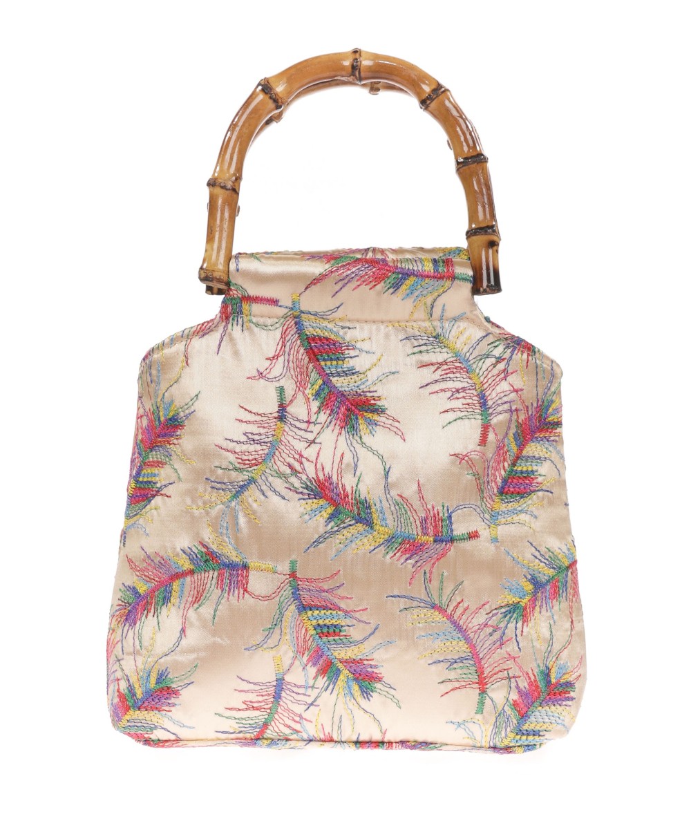 CLUTCH FIESTA BORDADO ORO-CLARO