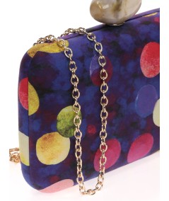 CLUTCH FIESTA ESTAMPADO MULTI-MORADO