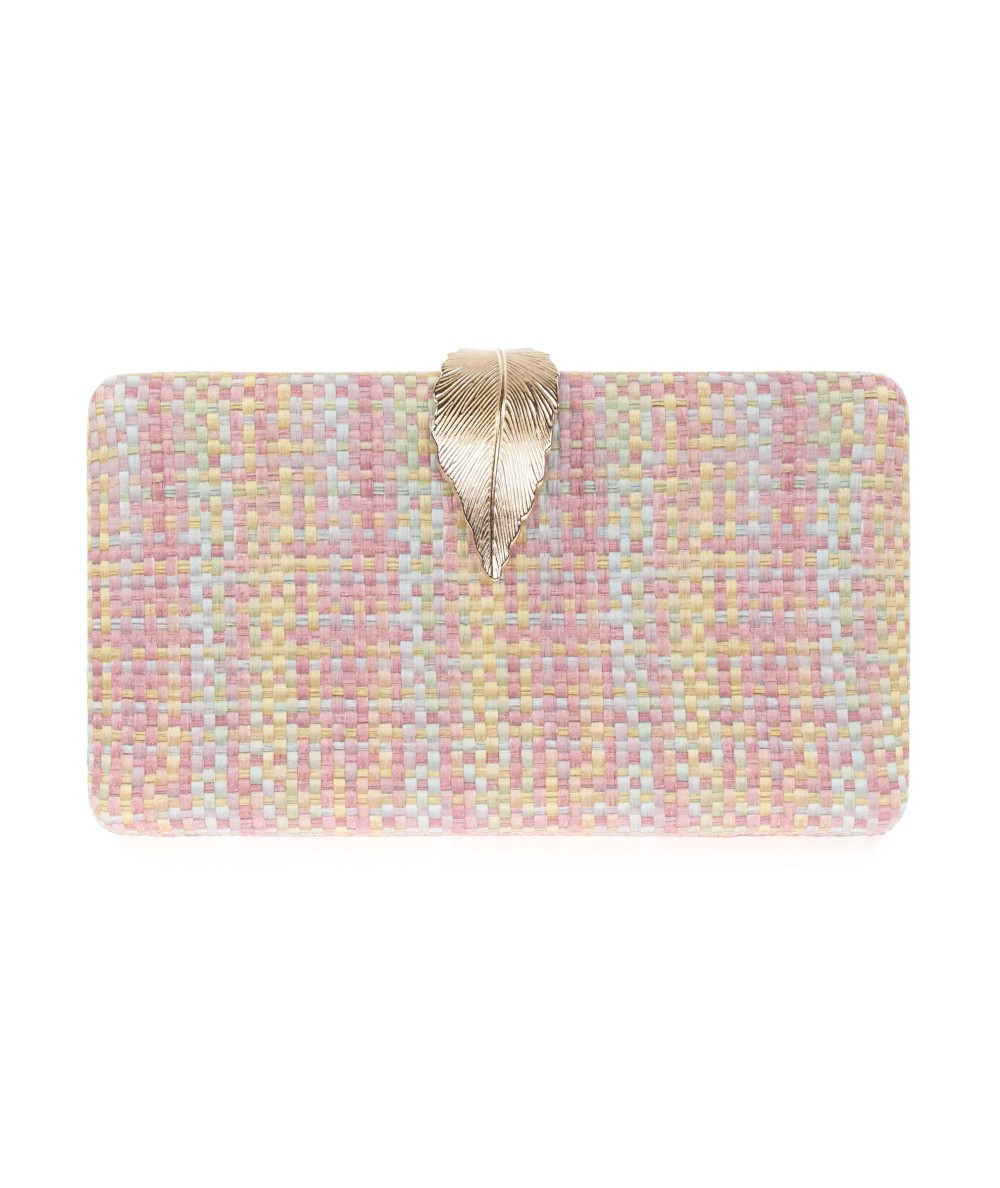 CLUTCH FIESTA POLIPIEL ROSA