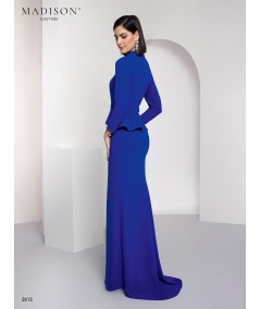 Klein Blue Chantilly Lace Mother of the Bride Dress | Model 2613