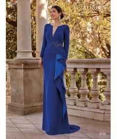 Klein Blue Mother of the Bride Gown 2716 | Madison Couture